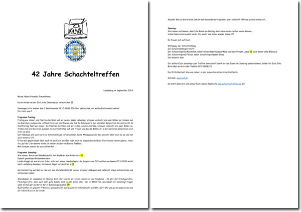 Einladung 2024